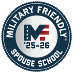 Military Friendly Spouse School Medal Logo for 2025-26 Military Friendly Spouse School Medal Logo for 2025-26