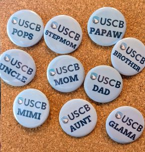Example Family Weekend Buttons