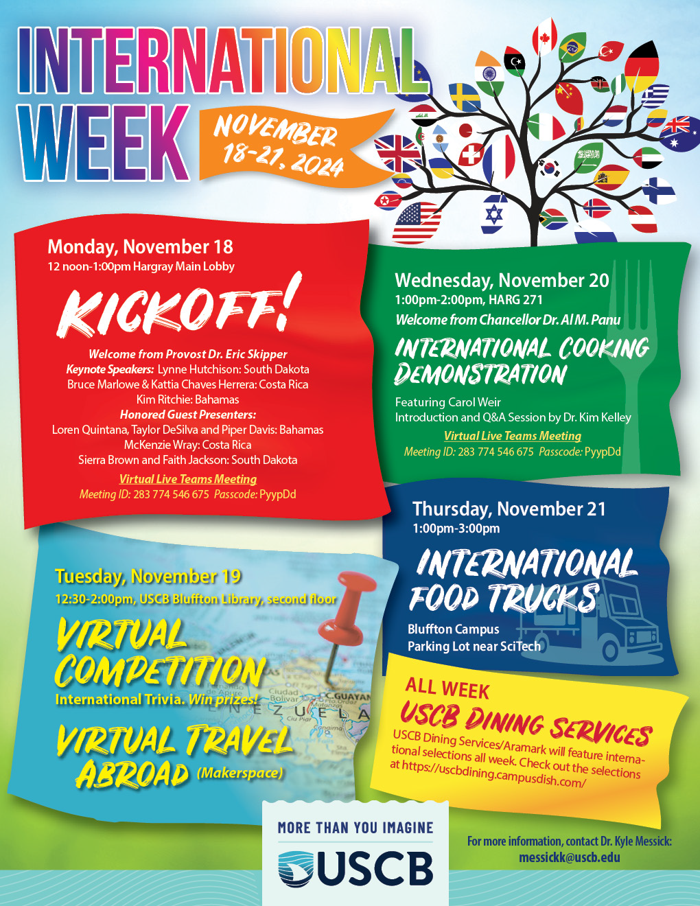 International Week 2024 Flyer