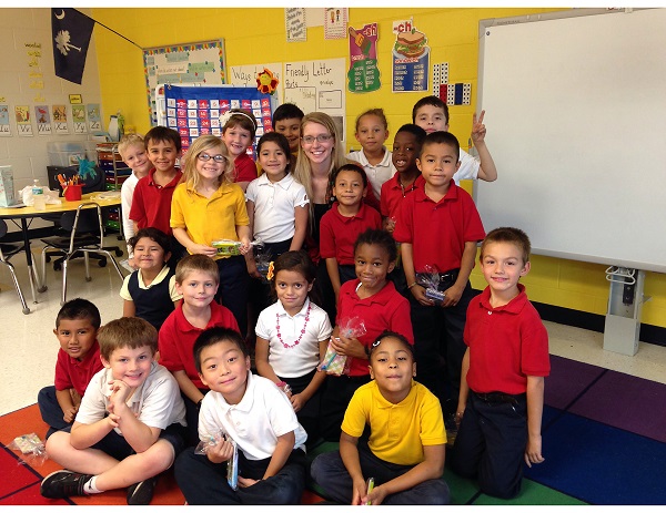 Group of Kids in Classroom