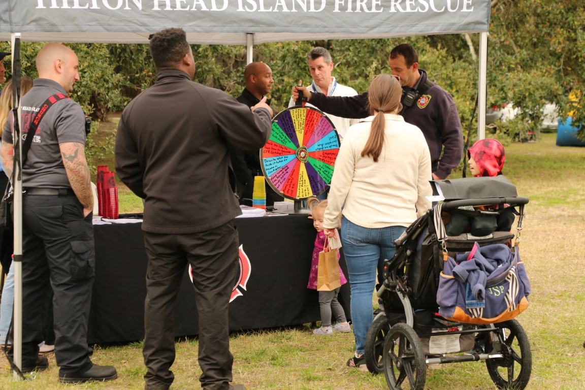 HHI Fire Department at 2024 Gullah Celebration Festival