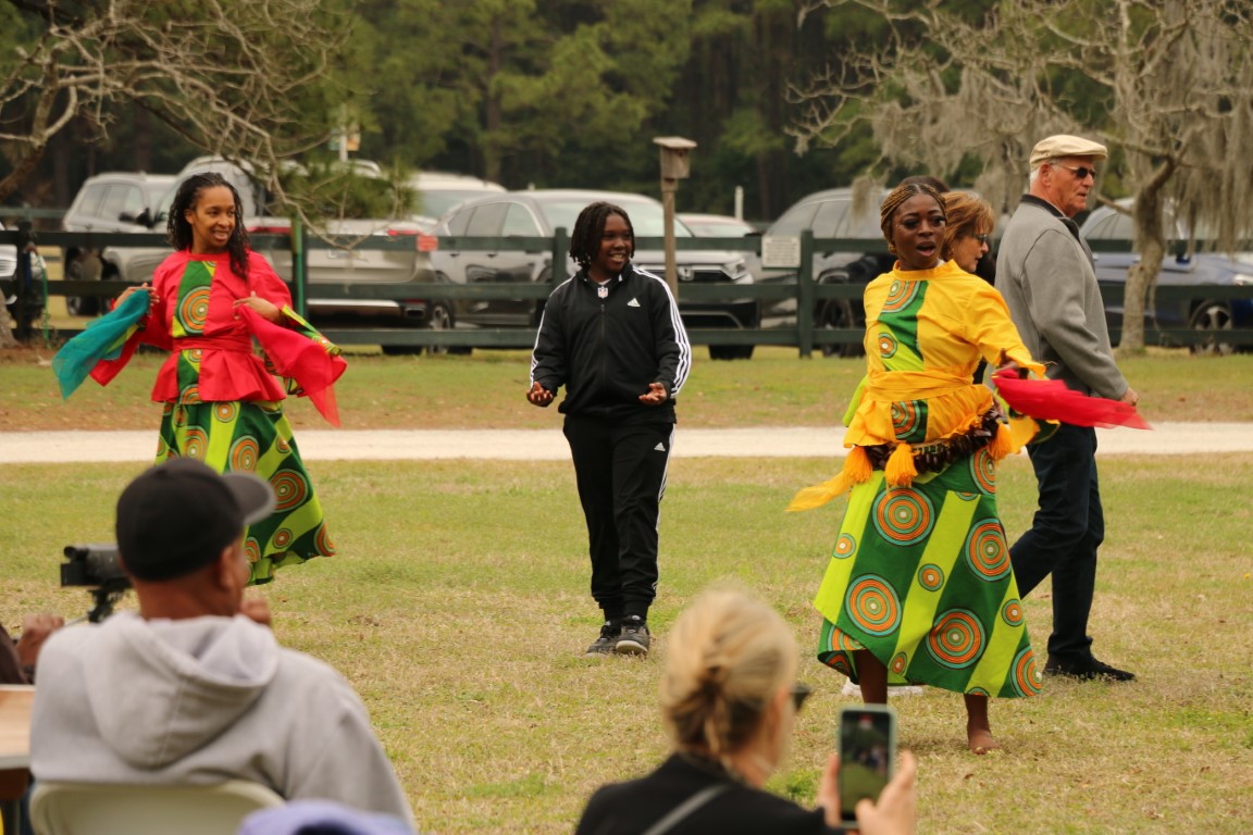 Dancers at the 2024 Gullah Celebration Festival