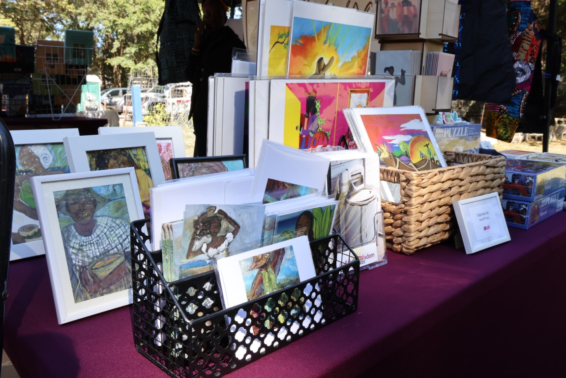 Art for sale at the 2024 Gullah Food Festival 