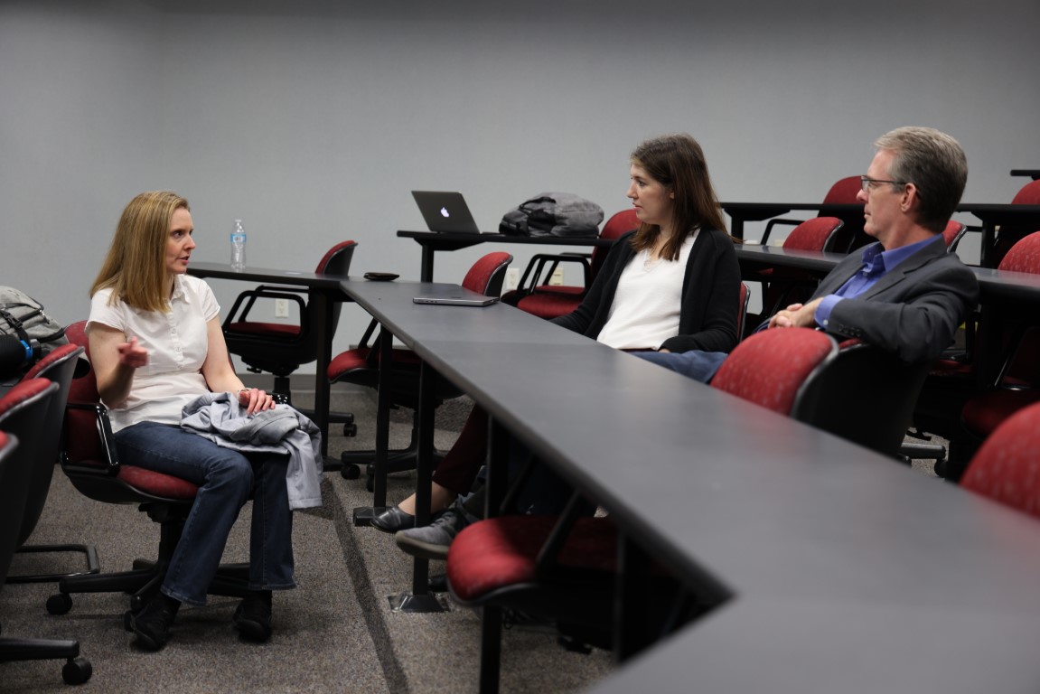 2024 IAEE Confrence Hosted at USC Aiken. People talking at USC Aiken