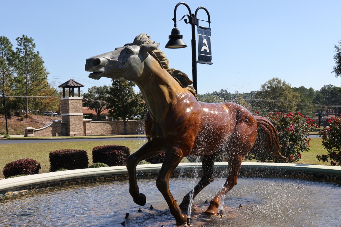 Horse Statue at USC Aiken - 2024 IAEE Confrence Hosted at USC Aiken. 