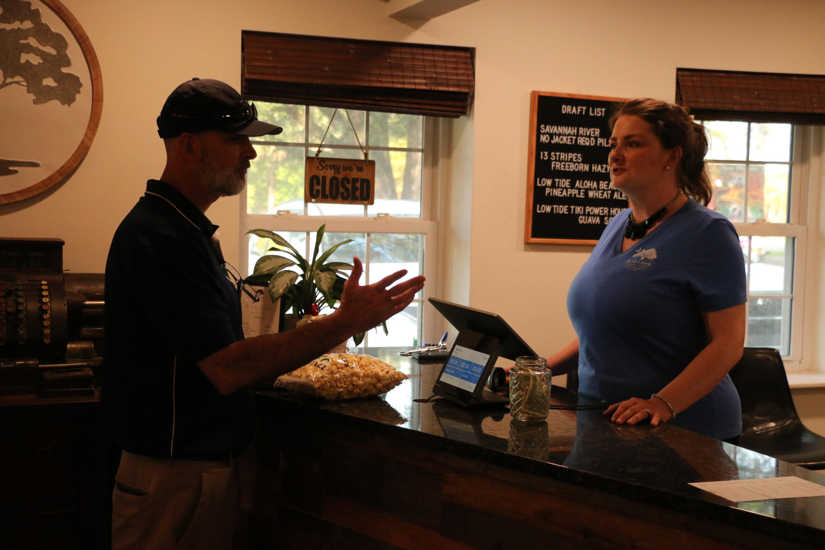 Eric Skipper at the General Store