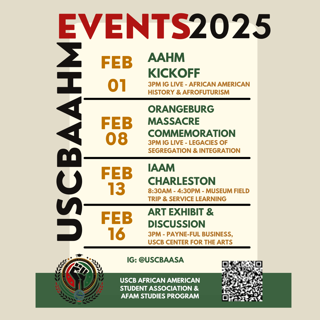 AAHM 2025 Events Calendar Graphic