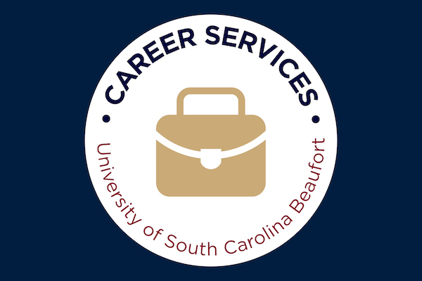 Career services on a dark blue background