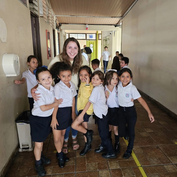 USCB students teaching at Costa Rica public schools